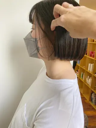 ミディアム カラー 小木曽智美 /ボブ/ショートのヘアスタイル