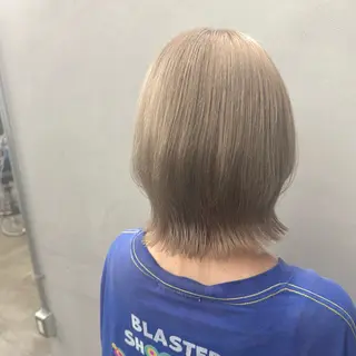 ミディアム カラー #tag 佐藤璃美のヘアスタイル