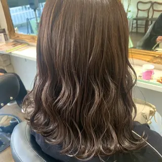セミロング カラー beauty   beast 西新店のヘアスタイル
