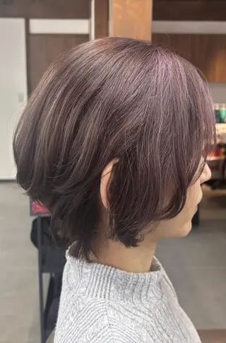 ミディアム カラー RAPTURE 上小田井のヘアスタイル