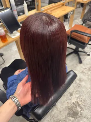 カラー 大西 翔のヘアスタイル
