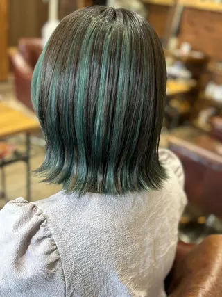 ミディアム カラー 💎白髪染めも対応 🙆👌山本明菜のヘアスタイル