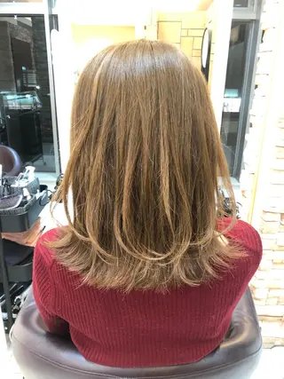ロング 新籾 尚哉のヘアスタイル
