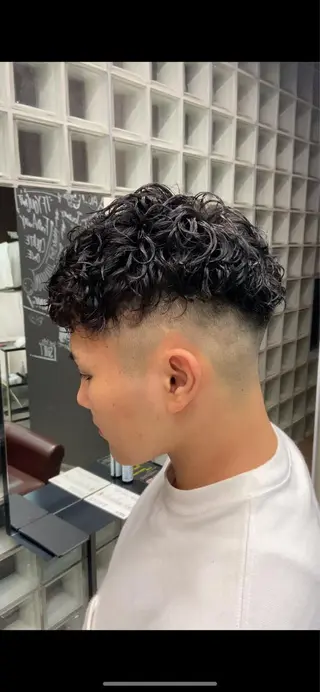 ショート メンズ 🌀パーマ特化 美容師🌀/しゅんのヘアスタイル