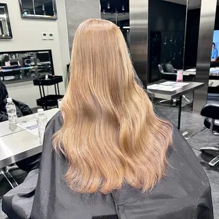 カラー パーマ 艶カラー🤍/ 韓国ヘア🎀めいのヘアスタイル