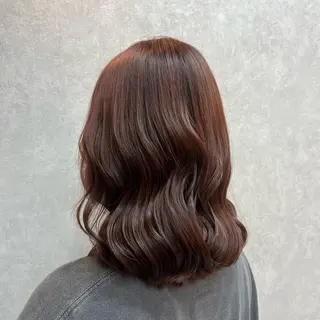 ミディアム カラー 松本 心雪🌱‬のヘアスタイル