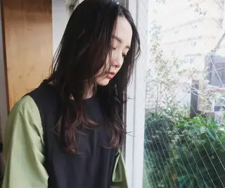 セミロング 西尾 隆介のヘアスタイル