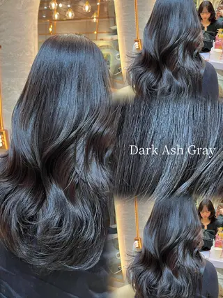 ロング 小久保美空/縮毛矯正 ミディアム/レイヤーのヘアスタイル