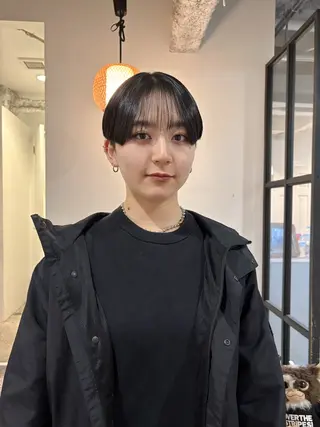 ショート カラー Takuma Suzuki中目黒のヘアスタイル