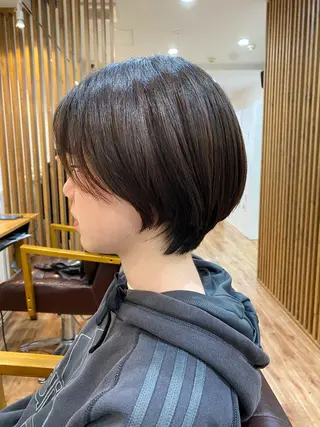 ショート 髪質改善&縮毛矯正 カット/soyaのヘアスタイル