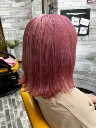 ミディアム カラー 大坪 拓斗のヘアスタイル