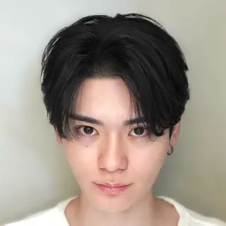 メンズ 【メンズ特化⚡️】 曲がる矯正/千原涼麻のヘアスタイル