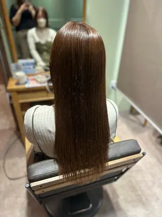 ロング 濱本 樹蘭のヘアスタイル