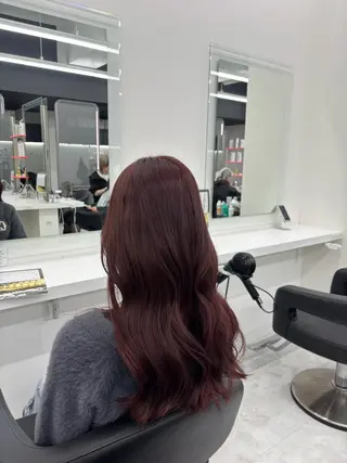 カラー かわいい艶髪🤍 れいな🤍のヘアスタイル