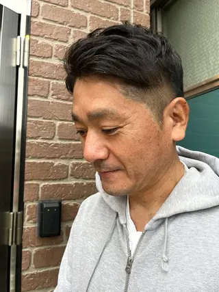 ショート メンズ 久木原 ゆりのヘアスタイル