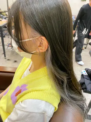 ロング カラー 🟢NEGi🟣 🫧髪質改善のヘアスタイル