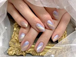 ネイル マジック ミラーのネイルデザイン