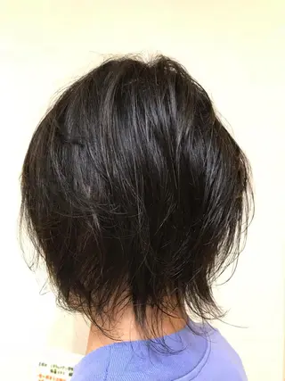 ミディアム 横田 尚登のヘアスタイル