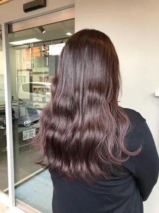 ミディアム カラー ヘアアレンジ 大塚 貴之のヘアスタイル
