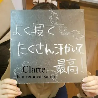 Clarte. クラルテのエステ・リラクイメージ