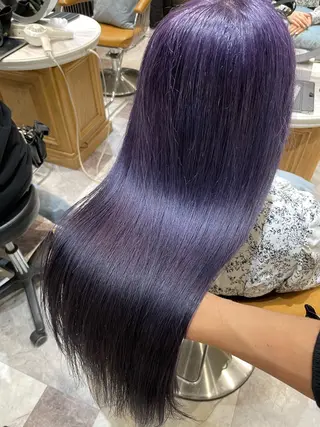 ロング 似合わせカラーの達人 ダブルカラー/森栄範のヘアスタイル