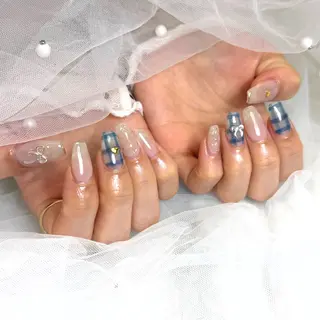 ネイル MAKI💎綺麗め 大人可愛い/堺筋本町のネイルデザイン