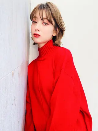 ミディアム カラー パーマ ヘアアレンジ メンズ キッズ ネイル マツエク・マツパ 韓国ヘア🫧 KAZUTOのヘアスタイル
