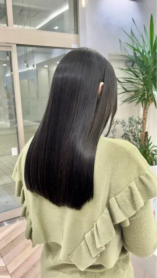 カラー Wカラー┆ブラウン ┆うる艶┆ゆうはのヘアスタイル