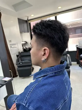 メンズ 坪井 拓海のヘアスタイル