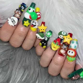 ネイル Feel ‪‪☺︎‬Yuriaのネイルデザイン