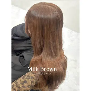 ロング カラー 🌷rise 🤎 艶カラー/韓国ヘアのヘアスタイル