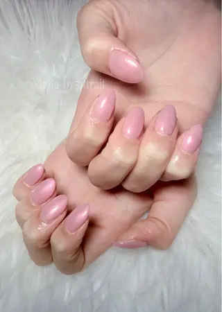 ネイル Melia　by attrait所属・Melia by attrait🌿杏のネイルデザイン