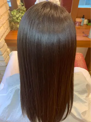 セミロング カラー パーマ SALOWIN GINZA所属・✨ツヤ髪デザイナー ✨ひかり✨のヘアスタイル