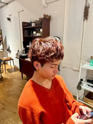 メンズ 池田 洸斗のヘアスタイル