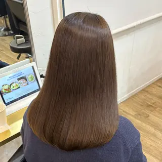 ミディアム 髪質改善特化／透明感 カラー／ＡＫＡＮＥ♡のヘアスタイル