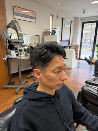 ショート メンズ ヘアーギャラリータケムラ所属・竹村 勇輝のヘアスタイル