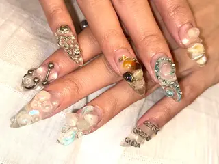 ネイル 爪神所属・＊爪神＊ 珠裕‪ miyuのネイルデザイン