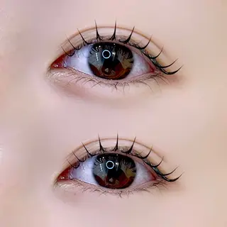 マツエク・マツパ 🖤束感まつ毛 Rina🖤のマツエク・マツパデザイン