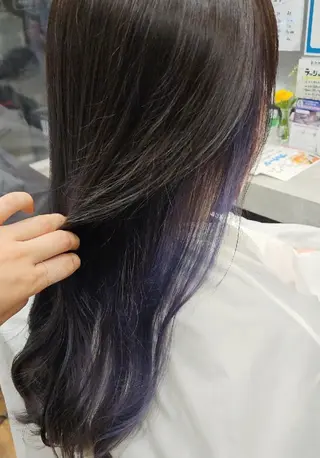 ロング カラー 関口 友菜のヘアスタイル
