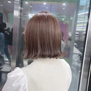 ミディアム カラー ヘアアレンジ 韓国ヘア指名率 No. 1小堀京介のヘアスタイル