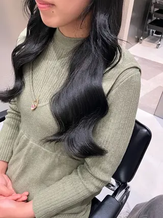 ロング カラー 💖ブリーチなし透明 感💖ASAHIのヘアスタイル