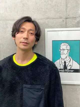 ショート メンズ 原宿アンリ 山下卓也のヘアスタイル