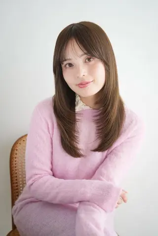 ミディアム 縮毛矯正/ショート 長岡/姉崎宏実🌿のヘアスタイル
