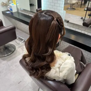 ロング ヘアアレンジ 🎀ヘアアレンジ 🎀ななみのヘアスタイル
