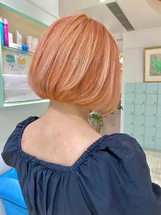 ショート カラー Re:ta Hair 飯田淳平のヘアスタイル