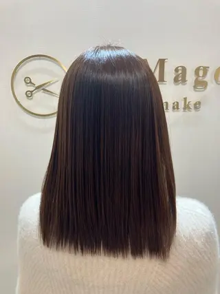 ロング カラー ヘアアレンジ キッズ 横浜関内髪質改善 re:Magoのヘアスタイル
