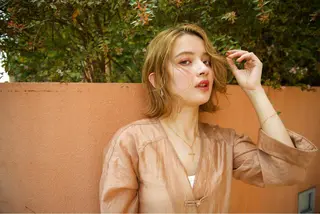 セミロング カラー ヘアアレンジ 早瀬裕之 パーマのヘアスタイル