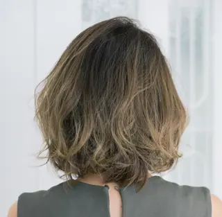 ショート ミディアム セミロング ロング カラー パーマ ヘアアレンジ 日比 貴大/ minim hairのヘアスタイル