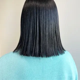 ミディアム カラー 山口 莉奈のヘアスタイル