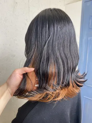 ミディアム カラー Froom🌻 村上夏菜のネイルデザイン